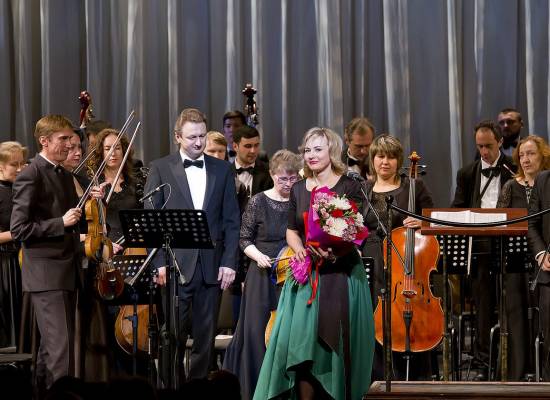 A magnificent concert "At the End of the Great Epoch" was held in the Astrakhan Opera and Ballet Theatre