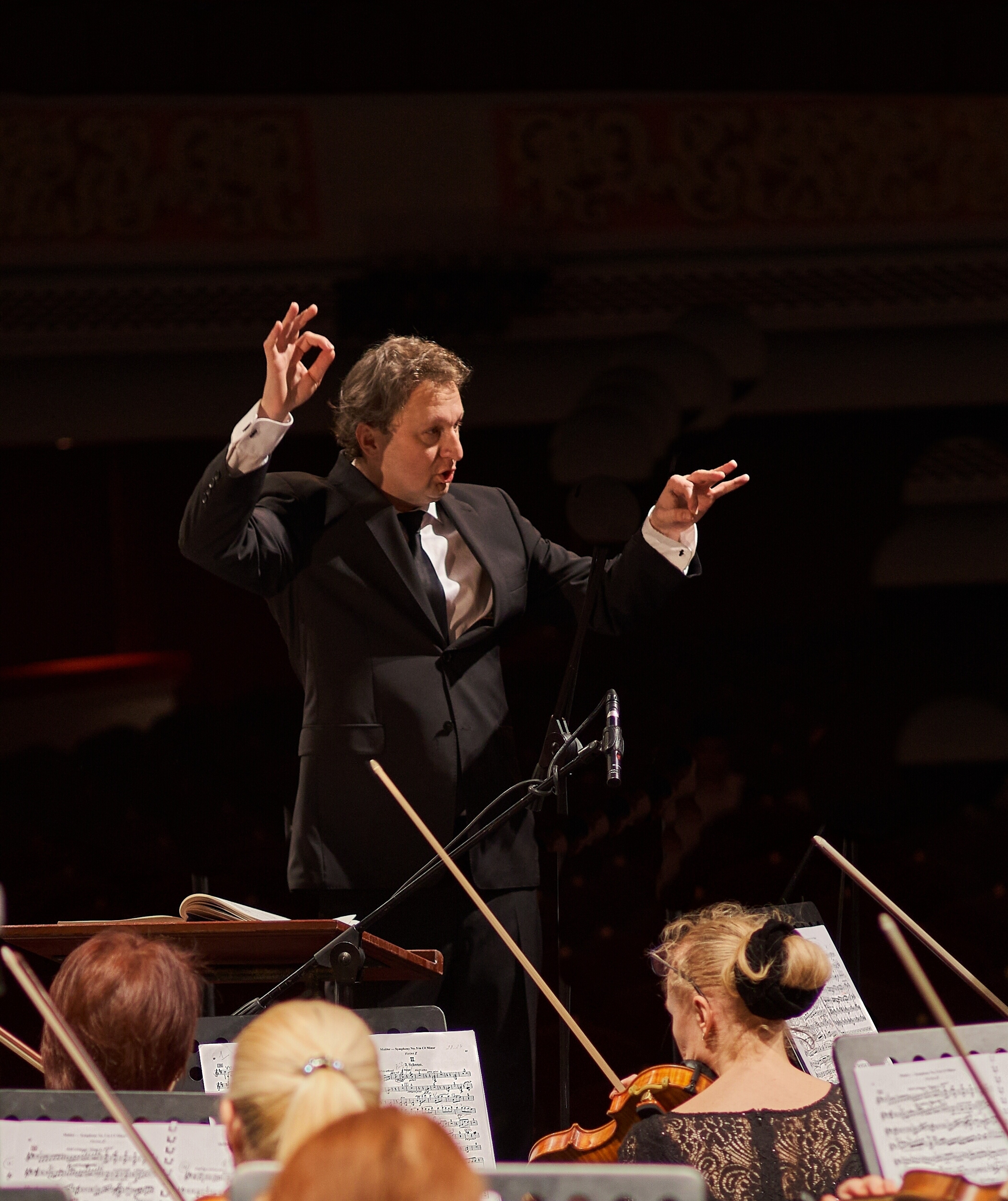 February 16, the works of Rubinstein and Mahler sounded the first time in Astrakhan