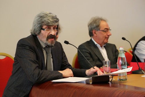 Valery Voronin participates in a meeting of Professional Guild of theatrical managers